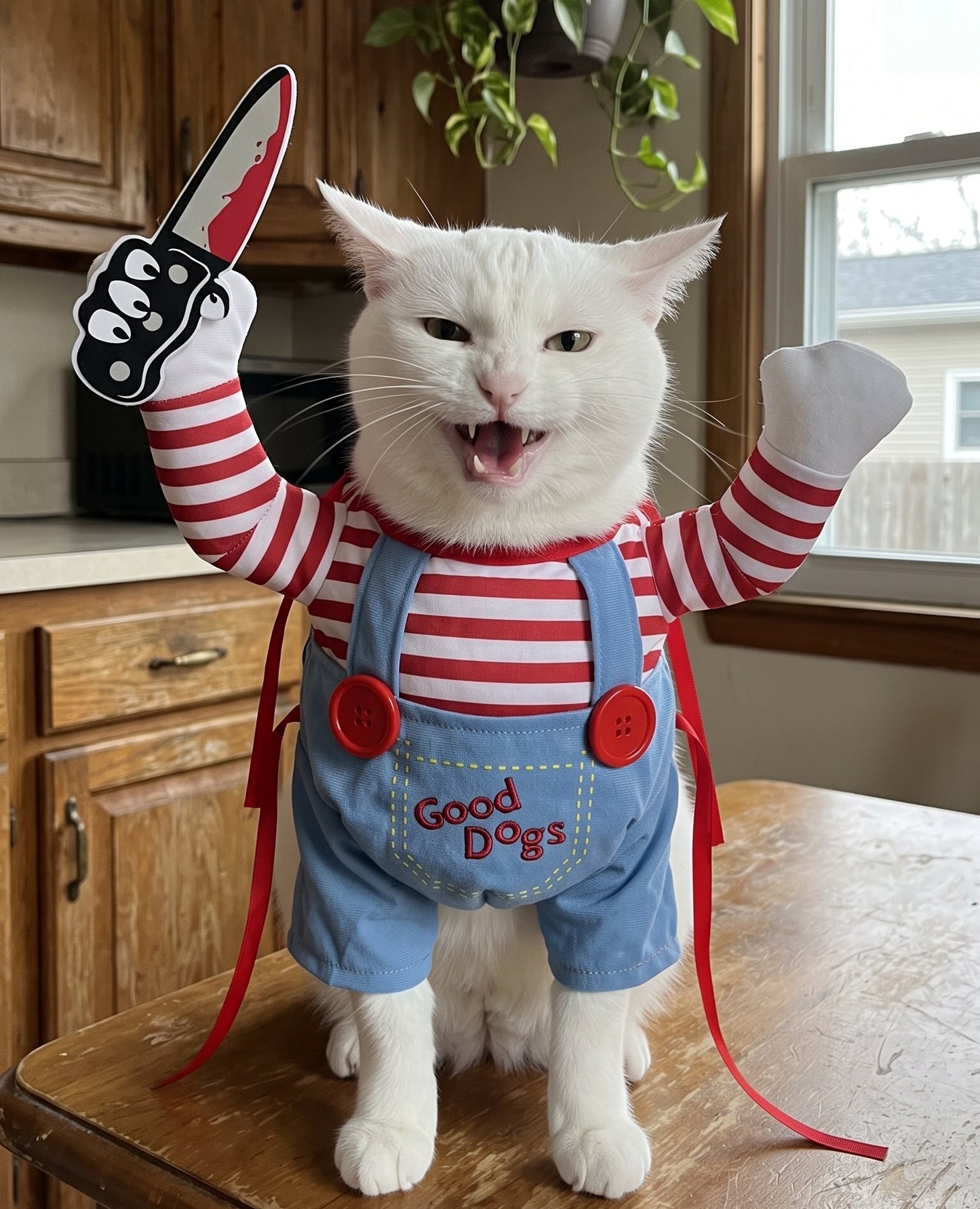 Chucky Cat Costume